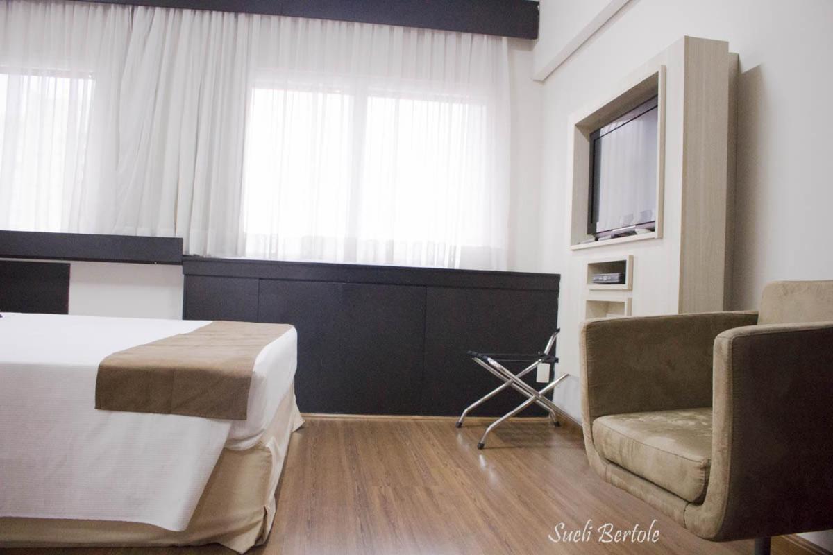 Lindo Flat Em Hotel 4 Estrelas Na Bela Vista São Paulo Extérieur photo